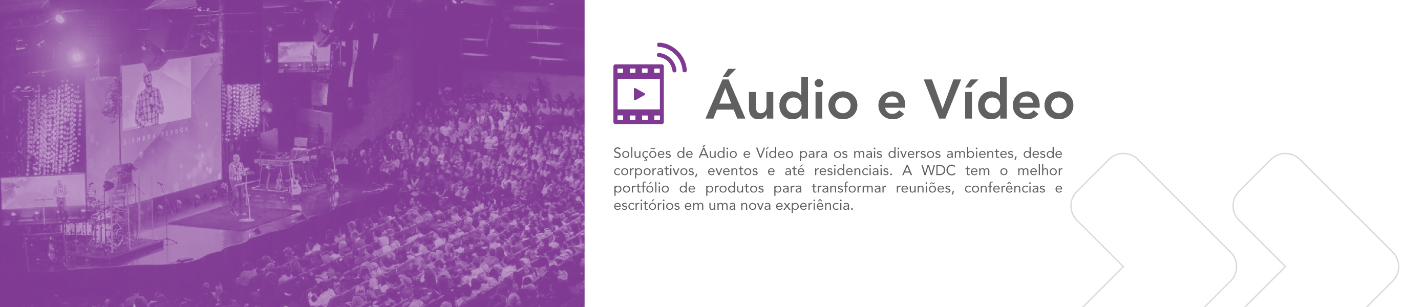 Banner Audio e video